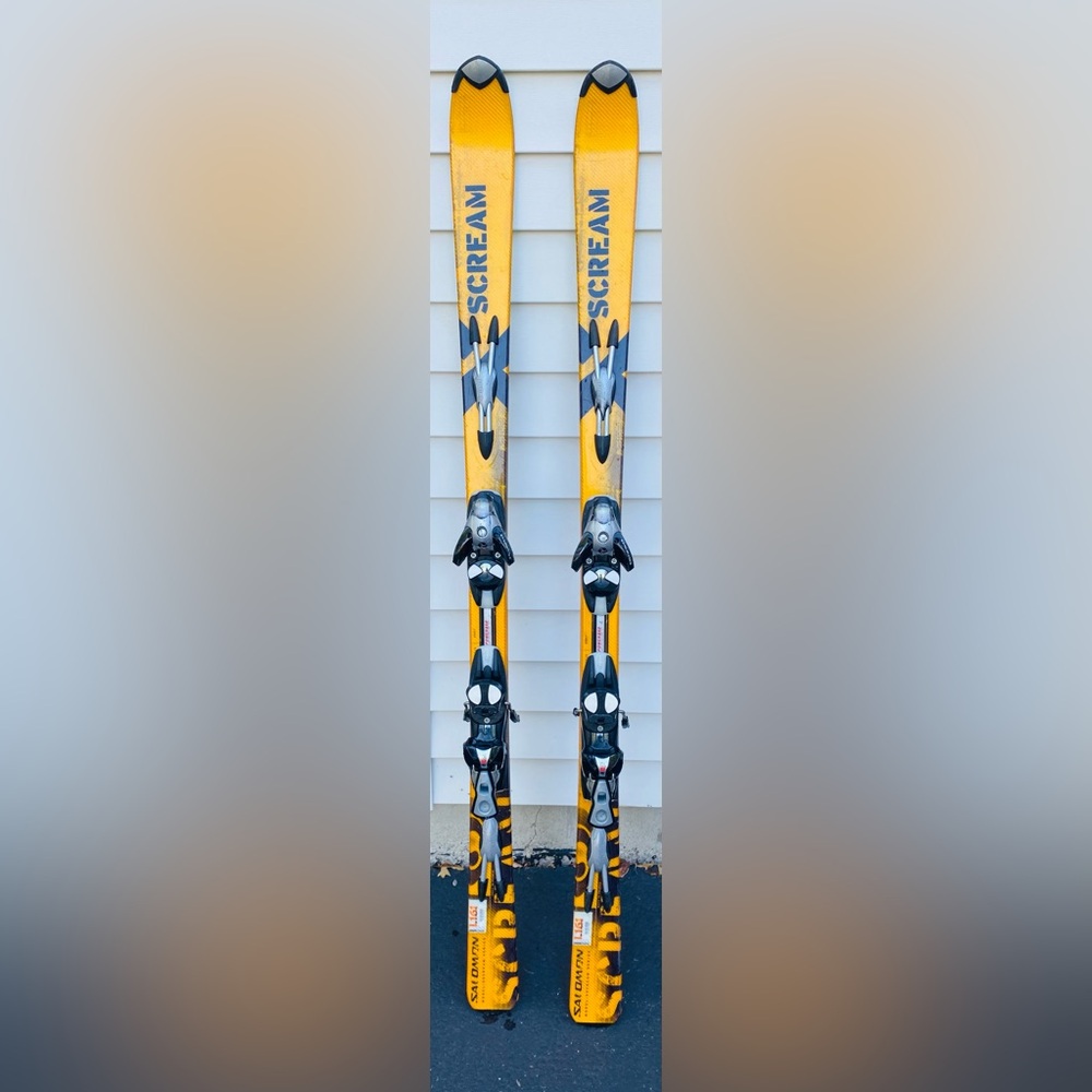 Salomon X Scream All- Mountain Carving Skis Used 4 times for a photo shoot